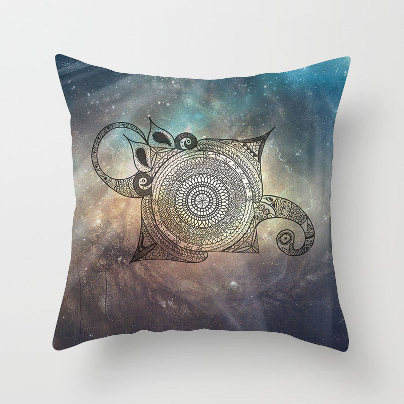 Mandala printed pillowcase Ramadan super soft sofa