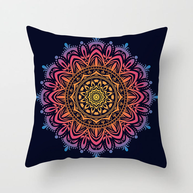 Mandala printed pillowcase Ramadan super soft sofa