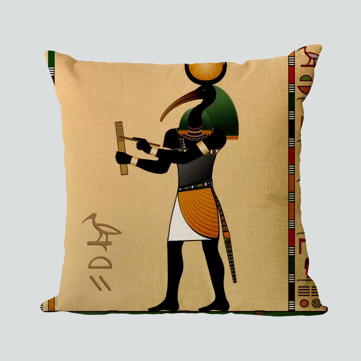 West Mount Egypt Ancient Egyptian Linen Pillowcase