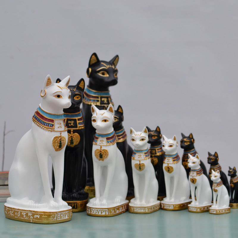 Egyptian Cat God Furnishings Home Hallway Crafts