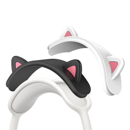 Wireless Bluetooth Headset Silicone Cat Ear Protective Sleeve