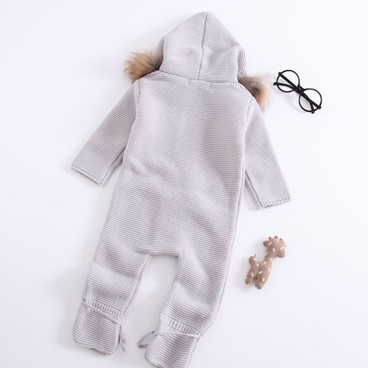 Winter baby jumpsuit