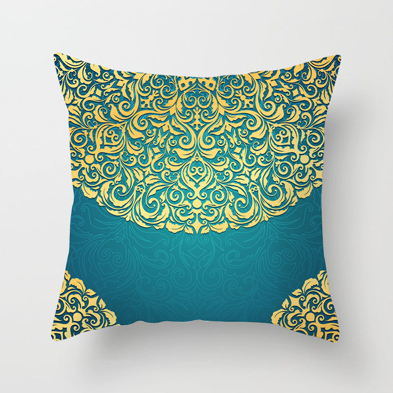 Mandala printed pillowcase Ramadan super soft sofa