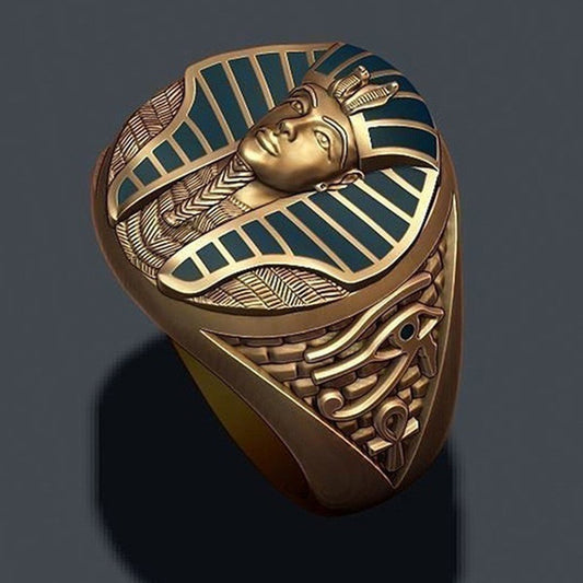 Creative Egyptian Pharaoh Cobra Men's Fashion Ring