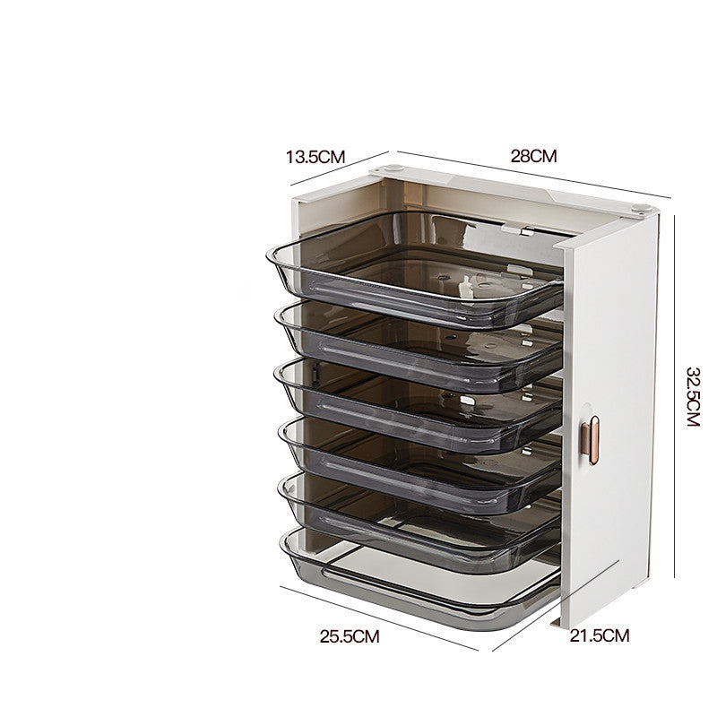 Home Kitchen Multi-functional Multi-layered Vegetable Preparation And Loading Tray