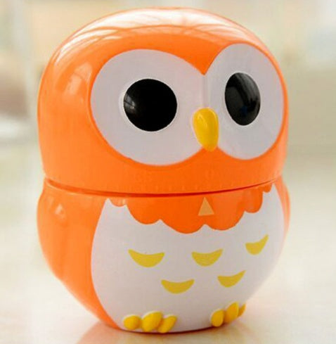 Owl Cartoon Kitchen Timers 60 Minutes Cooking Mechanical Home Decorating Blue Dial Timers High Quality Kitchen Tools Gadget