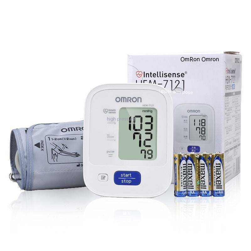 Upper Arm Electronic Blood Pressure Meter Household