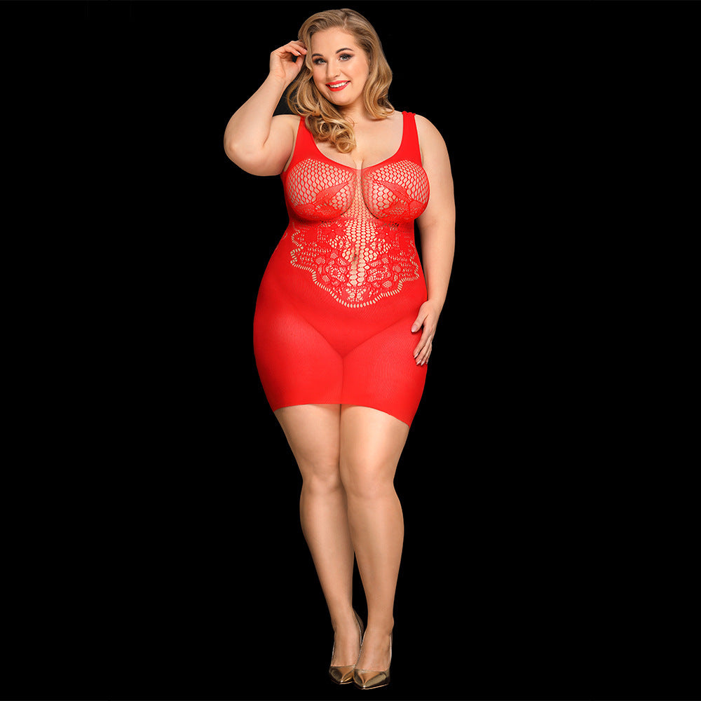 XL Fat MM Sexy Net Clothes Sexy Lingerie