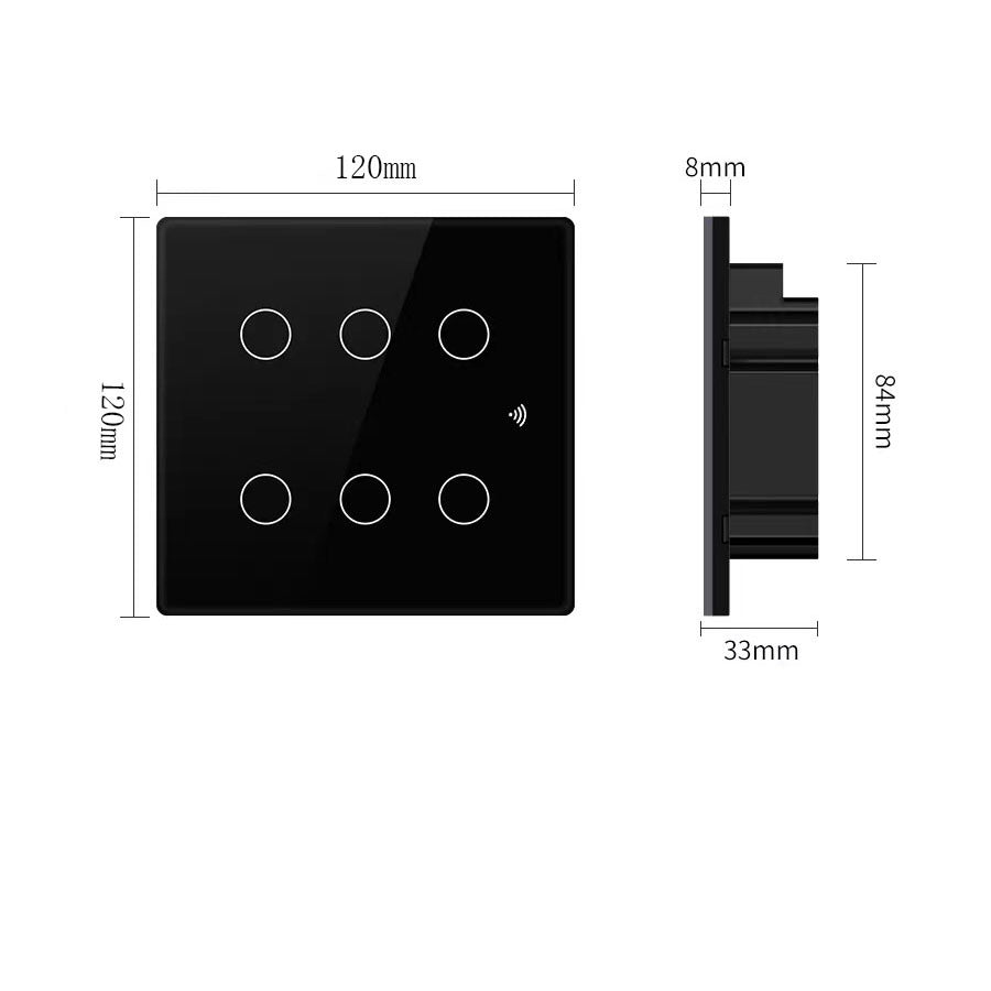 Plastic Remote Controller Smart Touch Four Six-way Voice With Function