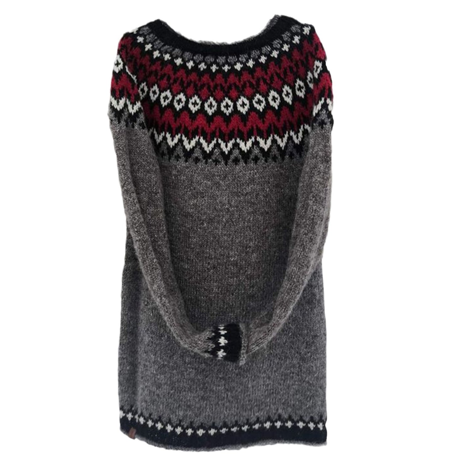 Autumn And Winter Jacquard Knitted Dress